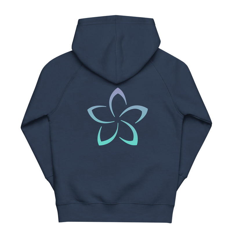 Blue/purple gradient children's hoodie