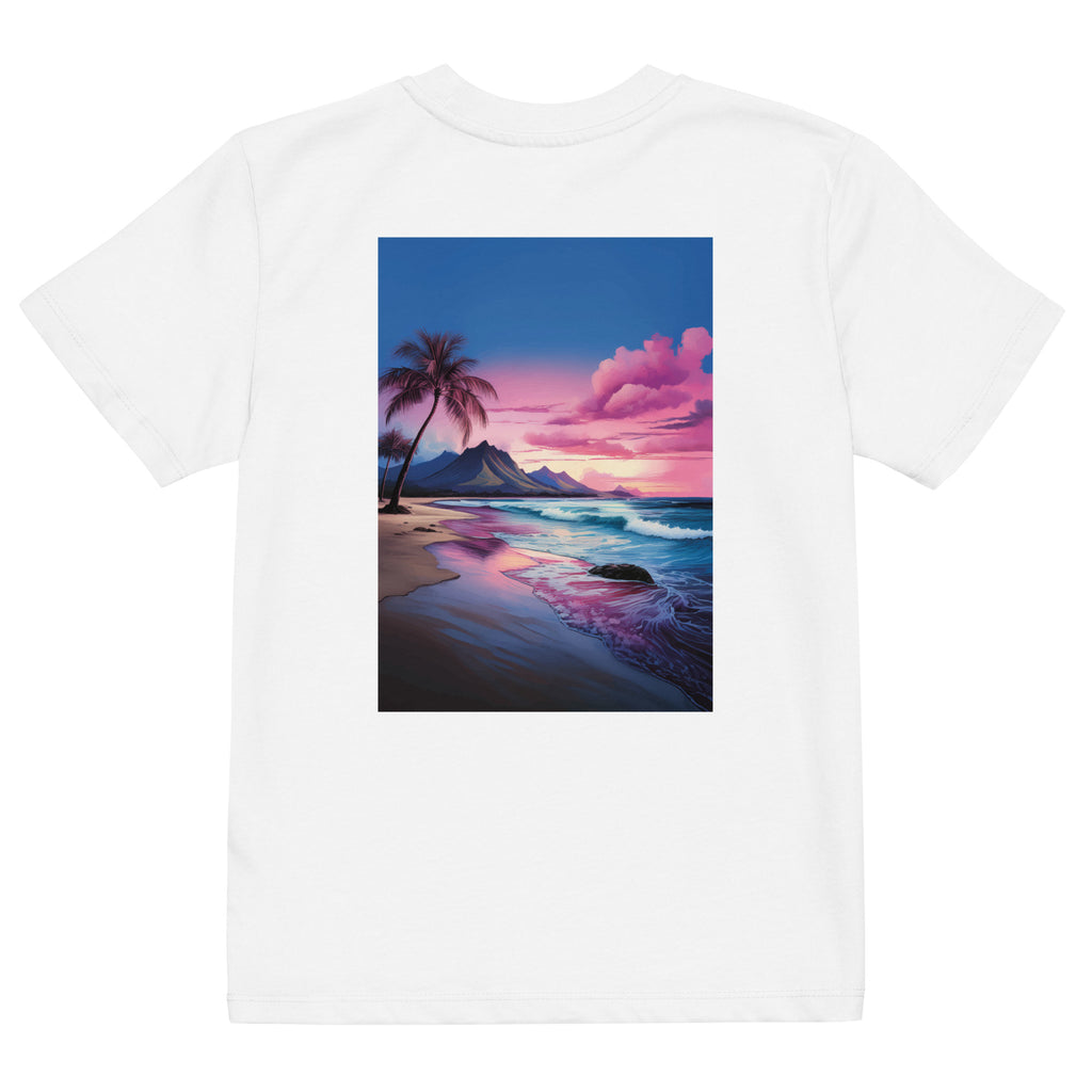 T-shirt enfant coucher de soleil