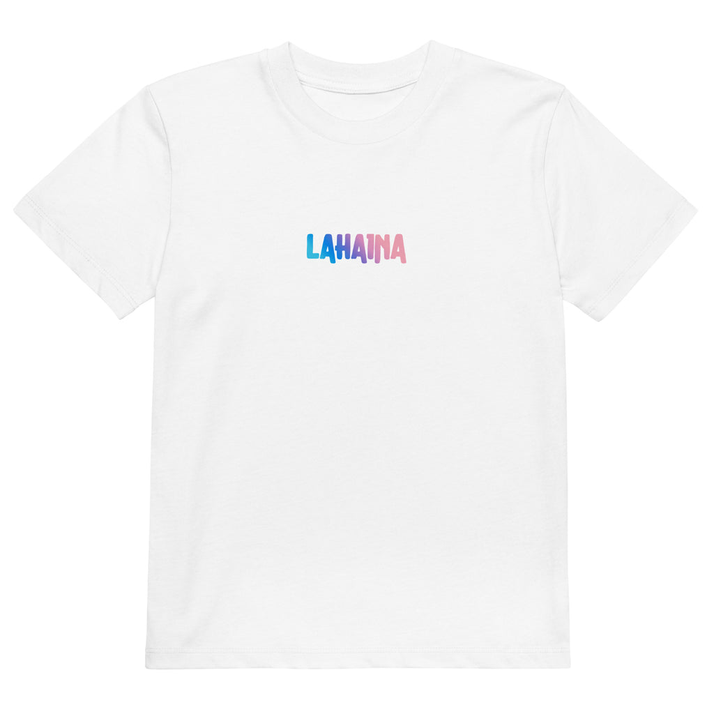 Blue/pink gradient children's t-shirt