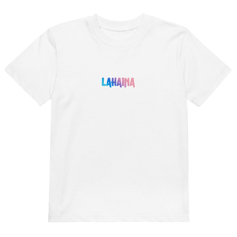 Blue/pink gradient children's t-shirt