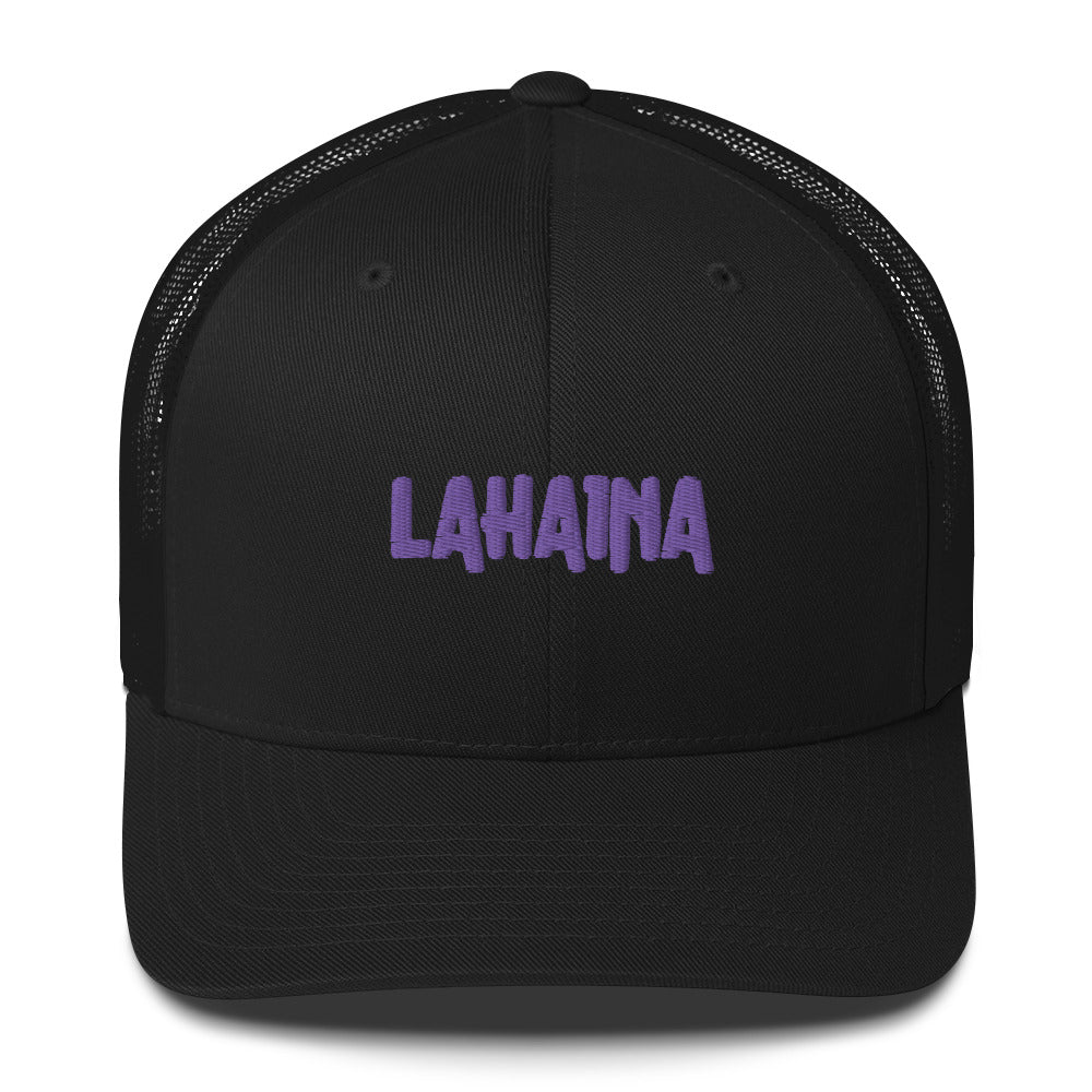 Purple Lahaina cap