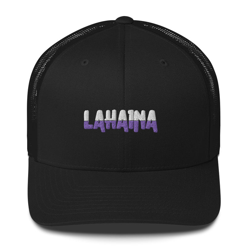 White/Purple Lahaina Cap