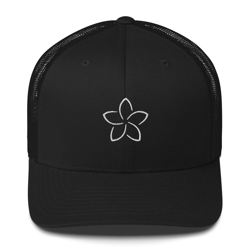 Casquette Plumeria blanche