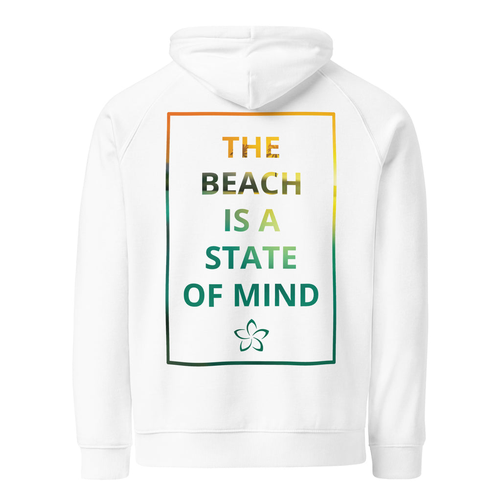 Hoodie unisexe "The beach is a state of mind"