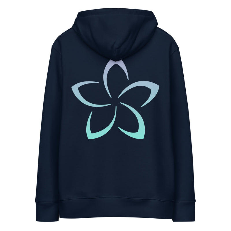 Hoodie dégradé bleu/violet
