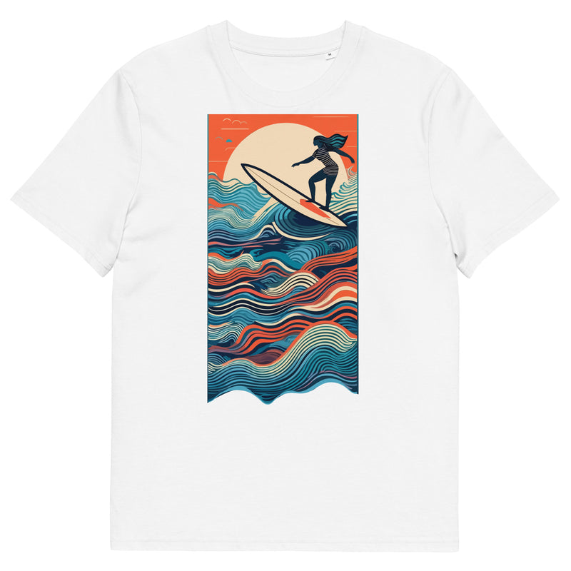 T-shirt unisexe surfeuse